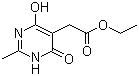 CAS # 1245643-23-5, Ethyl 2-(1,6-dihydro-4-hydroxy-2-methyl-6-oxopyrimidin-5-yl)acetate