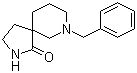 structure of CAS# 1245643-65-5, 7-苄基-2,7-二氮杂螺[4.5]癸烷-1-酮