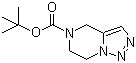 structure of CAS# 1245782-69-7, 6,7-二氢-[1,2,3]三唑并(1,5-a)吡嗪-5(4H)-甲酸叔丁酯