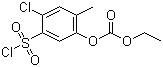 CAS 登录号：1245807-01-5, 4-氯-5-(氯磺酰基)-2-甲基苯基乙基碳酸酯