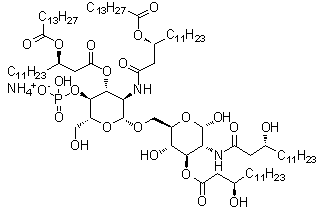 structure of CAS# 1246298-63-4, 吡喃葡糖苷脂质 A