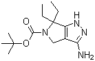 CAS # 1246643-57-1, 3-Amino-6,6-diethyl-4,6-dihydropyrrolo[3,4-c]pyrazole-5(1H)-carboxylic acid tert-butyl ester