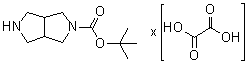 CAS 登录号：1246749-78-9, 六氢吡咯并[3,4-c]吡咯-2(1H)-羧酸叔丁酯草酸盐 (1:?)
