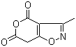 CAS # 124815-04-9, 3-Methyl-4H-pyrano[3,4-d]-isoxazole-4,6(7H)-dione