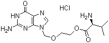 structure of CAS# 124832-27-5, 盐酸万乃洛韦