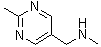 structure of CAS# 1248406-79-2, N,2-二甲基-5-嘧啶甲胺