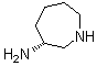 structure of CAS# 124932-43-0, (R)-3-氨基六氢氮杂卓