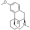 structure of CAS# 125-71-3, Dextromethorphan