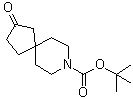 structure of CAS# 1250994-14-9, 2-氧代-8-氮杂螺[4.5]癸烷-8-羧酸叔丁酯