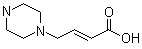CAS # 1251504-25-2, 4-(1-Piperazinyl)-2-butenoic acid