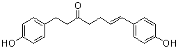 structure of CAS# 1251830-57-5, (6E)-1,7-二(4-羟基苯基)-6-庚烯-3-酮