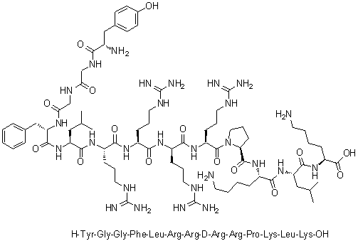 CAS # 125357-12-2, 8-D-Arginine-1-13-dynorphin A (swine)