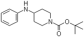 CAS # 125541-22-2, 1-N-Boc-4-(Phenylamino)piperidine, tert-butyl 4-anilinopiperidine-1-carboxylate