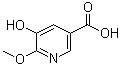 CAS 登录号：1256787-06-0, 5-羟基-6-甲氧基-3-吡啶羧酸