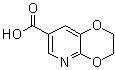 structure of CAS# 1256818-31-1, 2,3-二氢-1,4-二恶英并[2,3-b]吡啶-7-羧酸