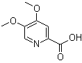 structure of CAS# 1256820-18-4, 4,5-Dimethoxy-2-pyridinecarboxylic acid