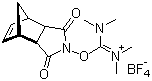 structure of CAS# 125700-73-4, 2-(5-Norborene-2,3-dicarboximido)-1,1,3,3-tetramethyluronium tetrafluoroborate