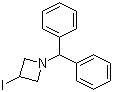 structure of CAS# 125735-40-2, 1-Diphenylmethyl-3-iodoazetidine
