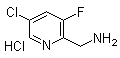 CAS 登录号：1257535-29-7, 5-氯-3-氟-2-吡啶甲胺盐酸盐