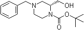 CAS 登录号：1257855-72-3, (2R)-2-羟甲基-4-苄基-1-哌嗪羧酸叔丁酯