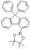 structure of CAS# 1259280-37-9, 9,9-二苯基-9H-芴-4-基硼酸频哪醇酯
