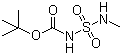 CAS # 125987-94-2, tert-Butyl N-(methylsulfamoyl)carbamate, [(Methylamino)sulfonyl]carbamic acid 1,1-dimethylethyl ester