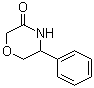 structure of CAS# 1260672-03-4, 5-苯基-3-吗啉酮