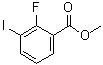 structure of CAS# 1260830-14-5, 2-Fluoro-3-iodobenzoic acid methyl ester