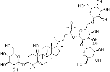 structure of CAS# 126105-12-2, 翅子罗汉果 I
