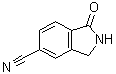 structure of CAS# 1261869-76-4, 1-氧代异吲哚啉-5-甲腈