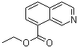 structure of CAS# 1261871-20-8, 8-异喹啉甲酸乙酯