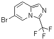 structure of CAS# 1262619-64-6, 6-溴-3-(三氟甲基)咪唑并[1,5-a]吡啶