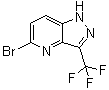 structure of CAS# 1262639-31-5, 5-溴-3-(三氟甲基)-1H-吡唑并[4,3-b]吡啶