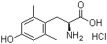structure of CAS# 126312-63-8, (S)-2',6'-二甲基酪氨酸盐酸盐