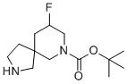 CAS # 1263179-44-7, tert-Butyl 9-fluoro-2,7-diazaspiro[4.5]decane-7-carboxylate