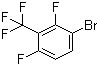 structure of CAS# 1263377-74-7, 1-溴-2,4-二氟-3-(三氟甲基)苯
