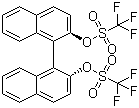 structure of CAS# 126613-06-7, (R)-(-)-1,1'-Binaphthol-2,2'-bis(trifluoromethanesulfonate)