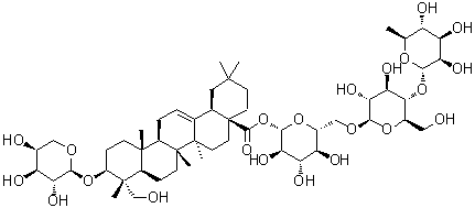 CAS 登录号：12672-45-6, 威岩仙皂苷 D