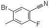 structure of CAS# 1269493-45-9, 5-溴-2-氟-4-甲基苯甲腈