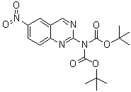 CAS # 1269524-75-5, 2-(6-Nitro-2-quinazolinyl)imidodicarbonic acid 1,3-bis(1,1-dimethylethyl) ester