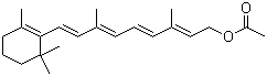structure of CAS# 127-47-9, Retinyl acetate