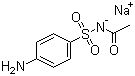 structure of CAS# 127-56-0, Sulfacetamide sodium
