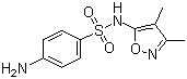 structure of CAS# 127-69-5, Sulfisoxazole