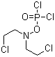 structure of CAS# 127-88-8, Bis(2-chloroethyl)aminophosphoric dichloride