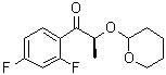 CAS # 127001-03-0, (2S)-1-(2,4-Difluorophenyl)-2-[(tetrahydro-2H-pyran-2-yl)oxy]-1-propanone