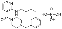 CAS # 1270138-41-4, NSI-189 phosphate, (4-benzylpiperazin-1-yl)-[2-(3-methylbutylamino)pyridin-3-yl]methanone,phosphoric acid