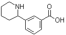 CAS 登录号：1270461-48-7, 3-(2-哌啶基)苯甲酸
