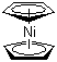 structure of CAS# 1271-28-9, 二茂镍