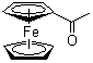 structure of CAS# 1271-55-2, Acetylferrocene