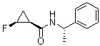 CAS # 127254-14-2, [1S-[1alpha(R),2alpha]]-2-Fluoro-N-(1-phenylethyl)cyclopropanecarboxamide